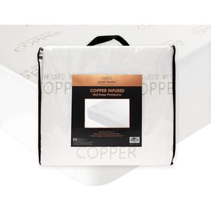 Comfort Lab Copper Mattress Protector - Machine Washable - Copper Infused - Full
